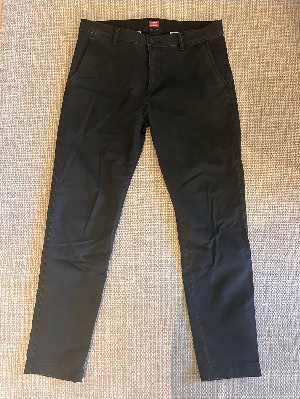 Levi's Black Slim Straight Chinos